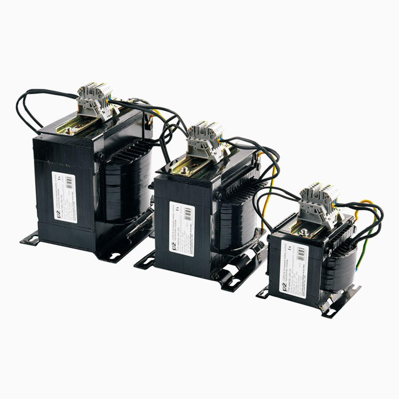 What are the characteristics of the control transformer?