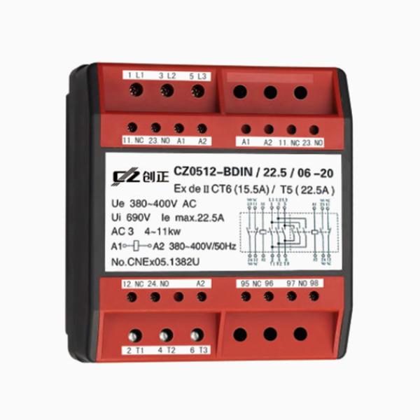 CZ0512-BDIN Order specifications of Explosion-proof reversible type AC contactor module