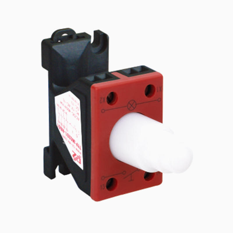 M0212 signal lamp with push button module