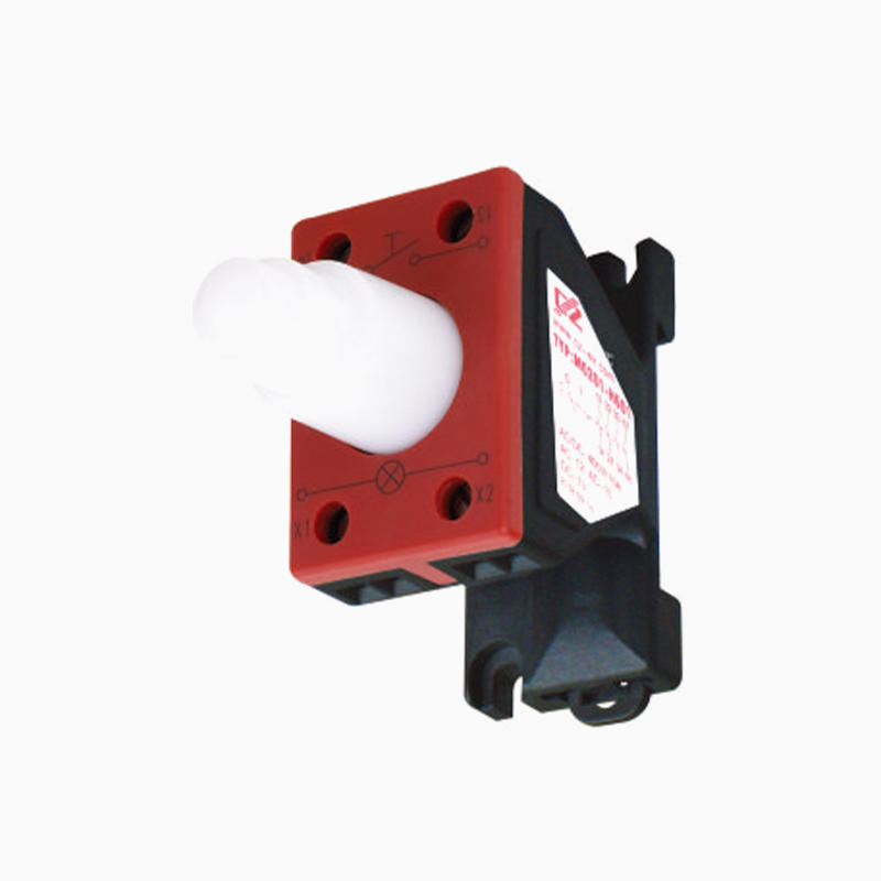 M0212 signal lamp with push button module