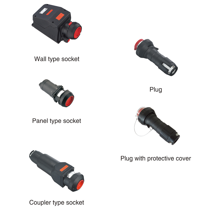 CZ0252 Full plastic Explosion-proof plugs and sockets