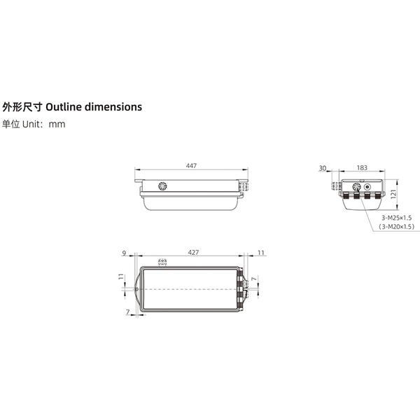 CZ0274/30 Explosion-proof LED linear light fittings